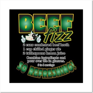 Beef Fizz Posters and Art